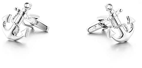 Manschettenknöpfe für Männer, Anker-Manschettenknöpfe, nautische Wikinger-Manschettenknöpfe, Smoking-Manschettenknöpfe, Punk-Manschettenknöpfe, beste Herren-Manschettenknöpfe