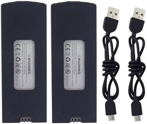 Accessori 2 PZ 3.7V 1200mah Batteria al Litio con Cavo di Ricarica USB per 4D-V4 4DV4 Fotografia Aerea Quadcopter Accessori RC Drone