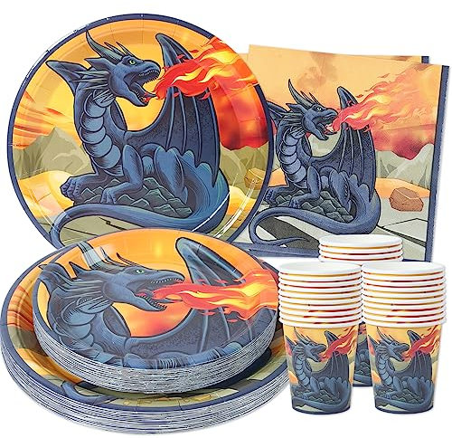 Dragon Partyzubehör (24 Stück)