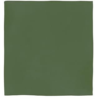 JOPHY & CO. Bandanas aus 100% Baumwolle für Damen Herren Kinder Unisex mit Paisley Muster Kopftuch Kopfbedeckung Schal für Haar/Hals/Handgelenk/Kopf COD.644 (Militärgrün)