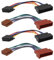 Be In Your Mind 2 Ensemble Connecteur de Câble Adaptateur Faisceau de Câblage Radio ISO Compatible avec Cougar Transit Taurus Sierra Puma Probe Compatible avec Mondeo F350 Granada