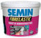 Semin Enduit de Rebouchage Élastique Fibrelastic à Base de Fibre de Verre pour Fissures Vivantes, Intérieur/Extérieur, seau de 5 kg