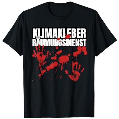 Gegen Klimakleber Nerven Halloween Kostüm Anti Klima Kleber T-Shirt