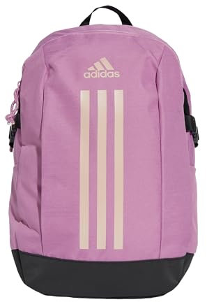 adidas Unisex Power Backpack, Preloved Purple/Sandy Pink, One size