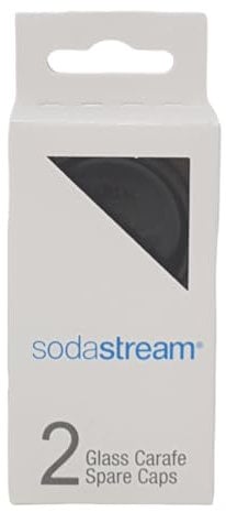 Lot de 2 couvercles de carafes en verre compatibles avec les carafes en verre Sodastream Crystal & Penguin