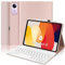 JADEMALL Funda con Teclado para Xiaomi Redmi Pad SE 11, Teclado Bluetooth Inalámbrico Desmontable Magnético con Funda Protectora Delgada para Tablet Xiaomi Redmi Pad SE 2023 11 Pulgadas, Rosa