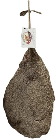Guanciale g.g.A (I.G.P.) 1KG speck gourmet | ganzes Stück | Thermoisolierende Verpackung | Versand aus Italien | |Von Freiland-Schweinen getrocknet mit Pfeffer