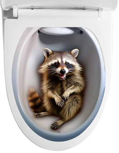 Toilettenaufkleber, Deko Aufkleber WC Deckel, Tiere Wandaufkleber, Selbstklebende Aufkleber Für Toiletten, Haushaltsdekorationen Für Badezimmer, Küche, Schlafzimmer, Kinderzimmer