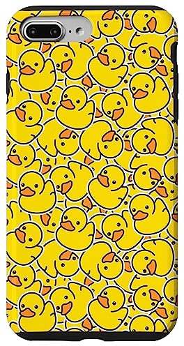 Cute Yellow Rubber Duckie Duck Lover Pattern Case Case for iPhone 7 Plus/8 Plus