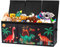 Decalsweet Dinosaur Extra Large Kids Toy Storage Box with Lid,Foldable Oxford Toy Storage Organizer Box for Boys-96×32×40cm-Lightweight Toy Chest with Handles for Bedroom Nursery