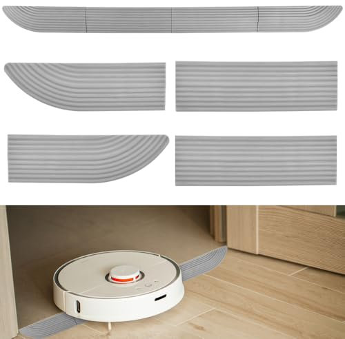 YBCCBY Türschwellenrampe Saugroboter Türschwellen Rampe Selbstklebend Rampe Staubsauger Roboter Saubsaugerroboter Schwelle Kehrschwellenleiste Saugroboter Erhöhung für Haushalt