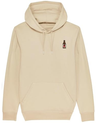 ASTRA x Fashion Drinks Kapuzensweatshirt Unisex Hoodie, 100% Bio-Baumwolle, Sand