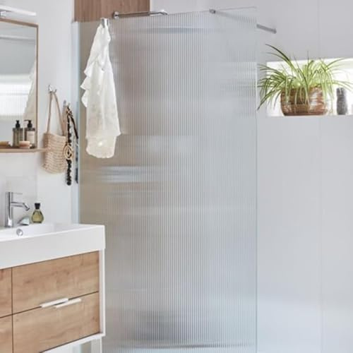 Paroi de douche JACOB DELAFON Contra flute 140cm + kit profilé Chromé