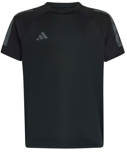 adidas Boy's ADIDAS SERENO T-SHIRT black/grey six 11 Years