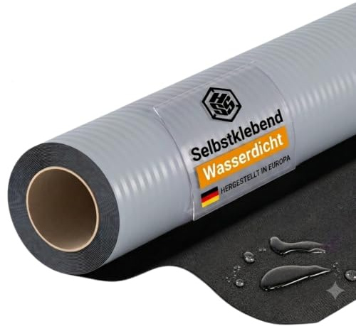 EPDM Dachfolie EasyStick 2.5m² selbstklebend wasserdicht gewebeverstärkt