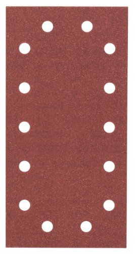 Bosch Accessories Professional Schleifblatt für Schwingschleifer Holz und Farbe Expert for Wood and Paint (10 Stück, Körnung 100, C430) Schwarz