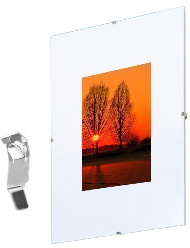 Bilderrahmen Randlos 30x40 cm, 10er Pack, Rahmenlos Bildhalter