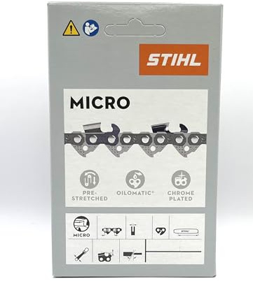 Stihl 61PMMC3 – 44 Oilomatic Picco Micro Mini Comfort 30,5 cm – Catena per Motosega, Passo 3/20,3 cm.043-inch Gauge, 44 Lunghezze di Trasmissione
