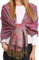 Sakkas 16125 - Kalin Lange breite Woven Patterned Fringe Quaste Pashmina-Schal/Schal - Fuchsia - OS