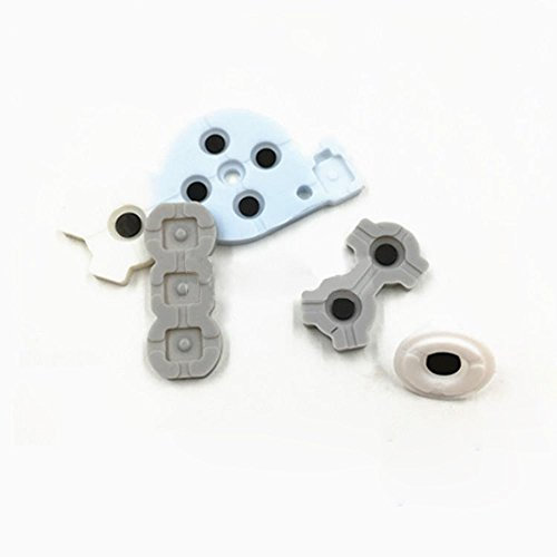 5 x rechte Seite Controller Silikon leitfähige Gummi-Knopfpads für WII Ersatzteile