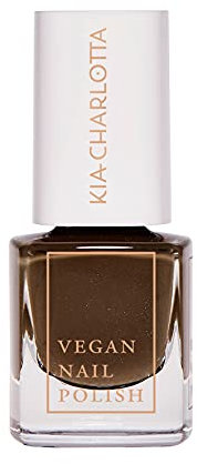 Kia-Charlotta 100% Veganer Bio Nagellack Inspired (Fichtengrün) |Tierleidfrei & Made in Germany - Schadstoffarm & bis zu 87% Natürlich| Langanhaltend & Volldeckender Nagellack Schnelltrocknend, 5ml