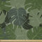 ABAKUHAUS Waldgrün Stoff als Meterware, Camo Palmblätter, Seidiger Satin Stoff für Polster Heimtextilien, 1M (148x100cm), Hellgrün Salbeigrün