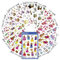 AVERY Zweckform 436 (Kinder Sticker, Ballerina, Prinzessin, Pferde, Meerjungfrau, Kindergeburtstag, Mitbringsel, Mitgebsel, Gastgeschenke), Sticker Set Mädchen Mix, 59990