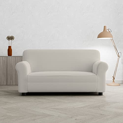 Sogni e capricci CD-PR-PANNA-2P “Pretty” Sofa Abdeckung, Creme, 2 Plätze