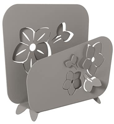 ARTI E MESTIERI Porte-serviettes floral vertical Fleur de Lotto Haute Fango