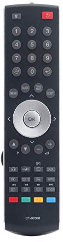 VINABTY Reemplace CT-90300 TV Control Remoto para Toshiba 19AV505D 19AV505DG 26AV505D 32AV505D 32AV505DB 32AV505DG 32AV565DG 37AV504D 37AV505D 37AV555D 42AV504D 42AV505D 42AV554D 42AV555DG 46XV625D