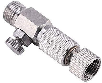 Druckluft Schnellkupplungsset mit 4 Anschlüssen männlich und weiblich 1/8 '' Airbrush Adapter Set 5 Stück