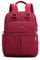 FANDARE Laptop Rucksäcke Schulrucksack Damen Schultasche Mädchen Schulranzen mit USB Reise Tagesrucksack Teenager Daypacks für Uni Büro Alltag Freizeit Campus Wandern Dauerhaft Nylon Weinrot