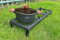 Triple Gas Burner Camping Cooker Country Stove Cast Iron LPG Triple Burner BBQ Portable Grill, Boiling Ring Outdoor Camping Propane Catering