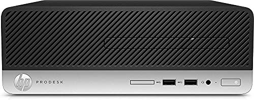 HP ProDesk 400 G6 Small Form Factor (SFF) PC, Intel Core i5 9500 up to 4.4GHz, 16GB 2666MHz DDR4, 1TB NVMe SSD, DVD RW, Windows 10 Pro - Non HP Plain Box (Renewed)