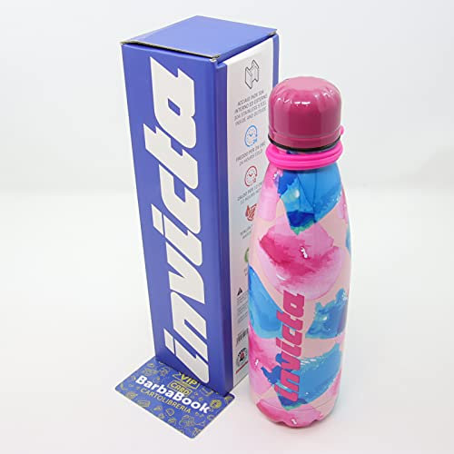 BORRACCIA ACCIAIO INOX 304 INVICTA 03 + VIP CARD