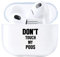 AKABEILA Hülle Kompatibel mit Apple AirPods 3 Hülle Case Silikon Transparent Durchsichtig AirPods 3rd Generation 2021 Schutzhülle Frontseite LED Sichtbar