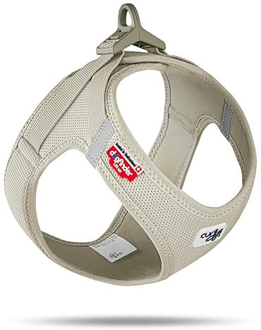Vest Harness curli Clasp Air-Mesh Light-Tan L