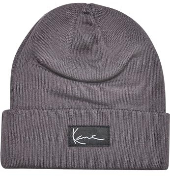 Karl Kani Accessoires KA223-009-14 Signature Beanie Anthracite Anthracite, one Size