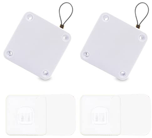 2 Stück Automatische Türschließer, Multifunktionaler Sensor Türschließer, Automatische Türschließer mit Sensoren, Ohne Lochen, Mit Tunnelzug, Türschließer für Home Offices Eingesetzt