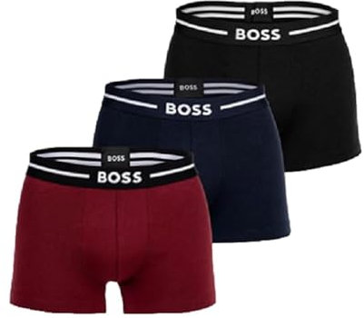 BOSS Men Trunk 3P Bold Open Miscellaneous971, XS