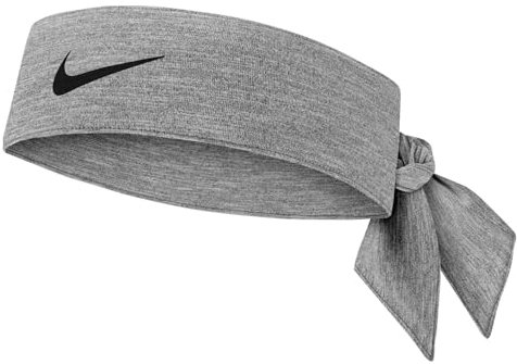 Nike Dri-Fit Kopfband, Charcoal Heather/Black, Einheitsgröße