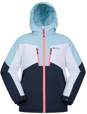 Mountain Warehouse Galactic Extreme wasserdichte Kinder-Skijacke - atmungsaktiver Wintermantel für Jungen und Mädchen, überklebte Nähte