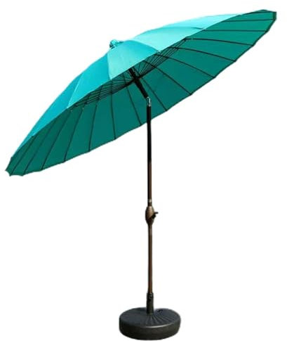 LXP Parasol de plage, parasol incliné, utilisé for la cour, le jardin, la piscine, l'arrière-cour, multicolore, sans base (Geel : D)