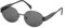 JIM HALO Polarisierte Oval Sonnenbrille für Männer Frauen Trendige klassische Retro Sonnenbrille UV400