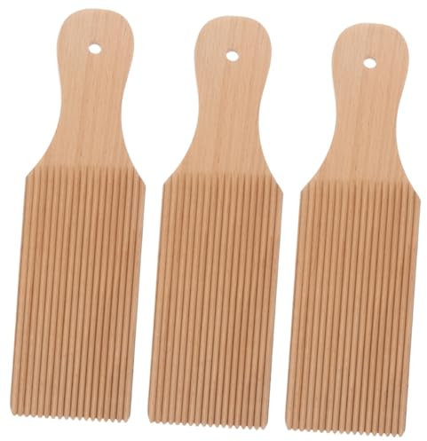 Ciieeo 3pcs Cavatelli Pasta Maker Gnocchi Board Pasta Tools Wear-Resistant Paddle