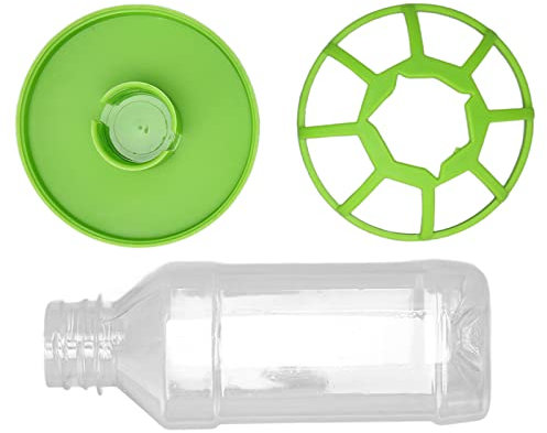 Reptilien-Wasserflasche, Schildkröte, Automatischer Futterspender, Wasserspender mit Wasserflasche für Eidechse, Schildkröte, Chamäleon, Große Reptilien-Wasserflasche (Groß)