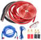 Zohisin Coche subwoofer Kit de Cable,2800W Amplificador Kits de Cable de instalacin de Audio del Coche subwoofer Amplificador de Altavoz Kit de Cable de instalacin Fusible Traje