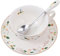 COLLBATH Set Di Tazze Da Caffè in Ceramica Tazze Da Tè Moderne Set Di 6 Tazzine Con Piatti Per Caffè Tè Latte E Altri Bevande