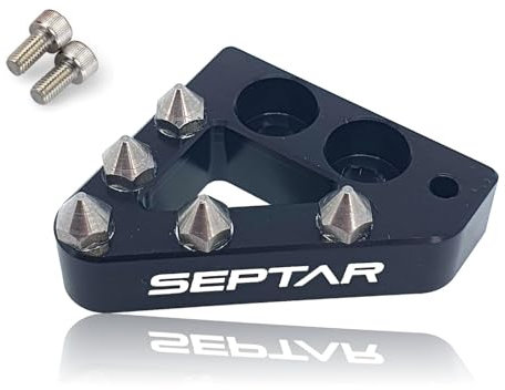 Bremsspitze hinten für BETA RR 50-125(4t) 2010-2024 | SEPTAR (Schwarz)