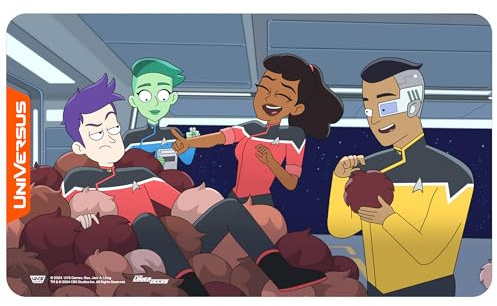 UniVersus: Star Trek: Lower Decks - Tribbles Playmat - 24 x 14 Neoprene Mat, Non-Slip Back, Tabletop Card Game Accessory, UVS Games, Licensed